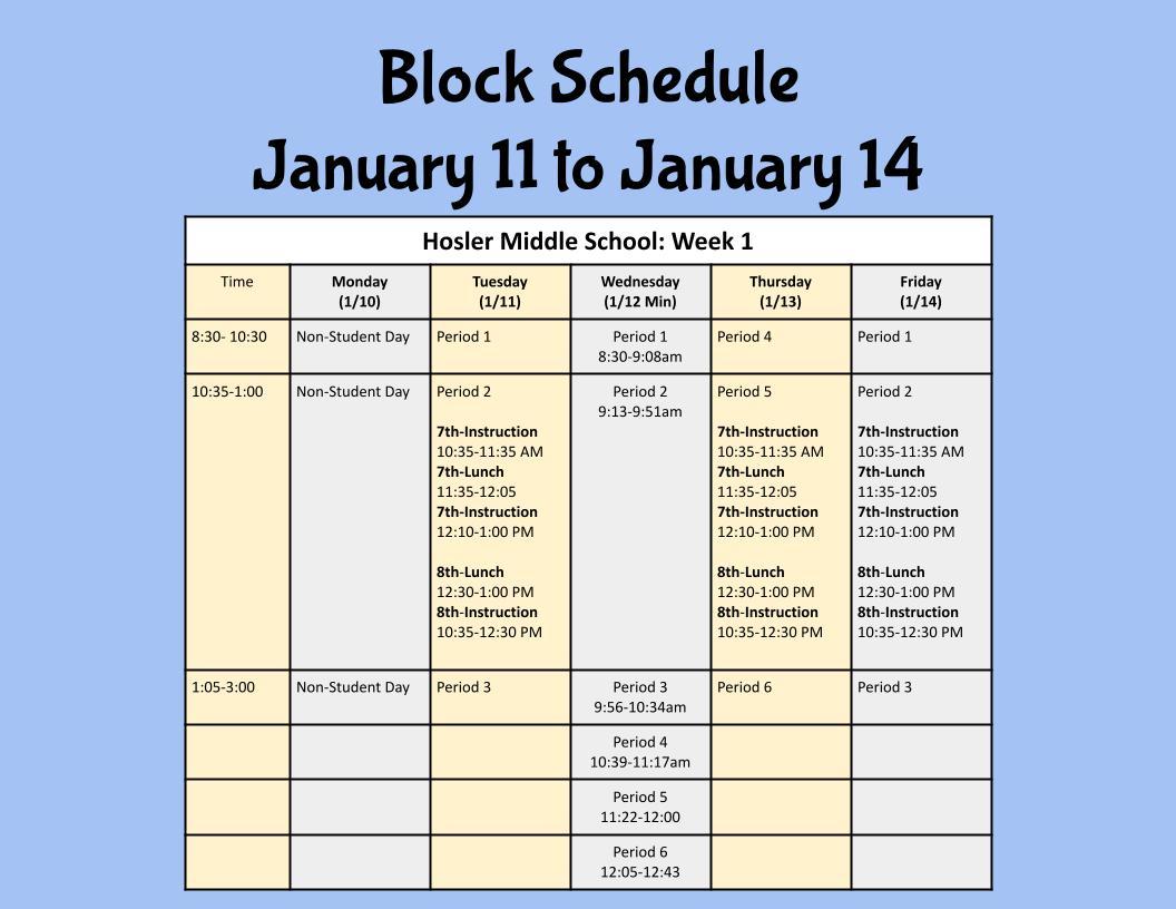 Jan_11-21_Block Schedule Week1